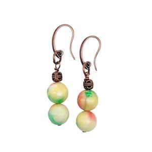 NEW JEWELIT women's candy crush earrings in yellow